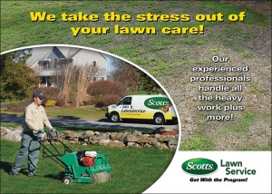 Scotts Lawn Service - Direct Mail Post Card