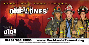 Canned Fire Volunteer Firefighter Recruitment and Retention Campaigns - Road Sign - Youth 2