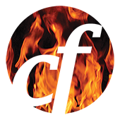 CF Logo KO w-flames